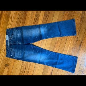 AG Jodi high rise cropped flare